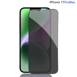"OKKES" ® Privacy Panzerglas 3D for Apple Iphone 17 Pro Max