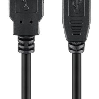 GOOBAY καλώδιο USB 2.0 σε USB Type B 93596, 1.8m, μαύρο