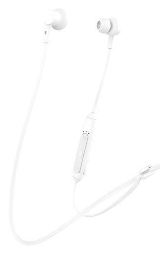 CELEBRAT earphones A20 με μαγνήτη, Bluetooth, 10mm, 70mAh, λευκά