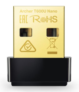 TP-LINK ασύρματος USB αντάπτορας δικτύου Archer T600U Nano, 600Mbps, V.1