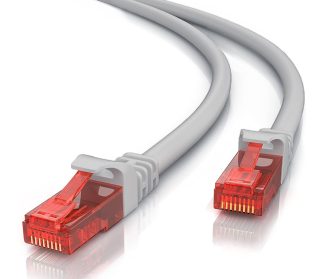 POWERTECH καλώδιο δικτύου CAB-N268, Cat 6 U/UTP, copper 24AWG, 2m, γκρι