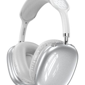 KAKUSIGA headphones KSC-1466, ασύρματα & ενσύρματα, micro SD, 40mm, 400mAh, ασημί