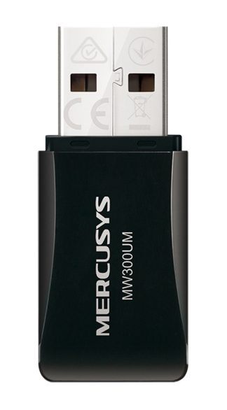 MERCUSYS ασύρματος USB αντάπτορας δικτύου MW300UM, 300Mbps, Ver 4.0