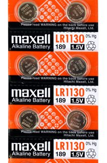 MAXELL αλκαλικές μπαταρίες LR1130, 1.5V, 10τμχ