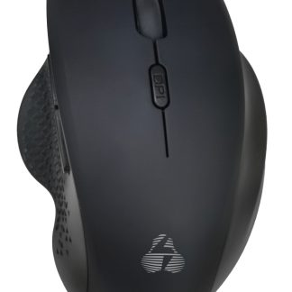 POWERTECH ασύρματο ποντίκι PT-1165, 2.4GHz & Bluetooth, 1600DPI, μαύρο