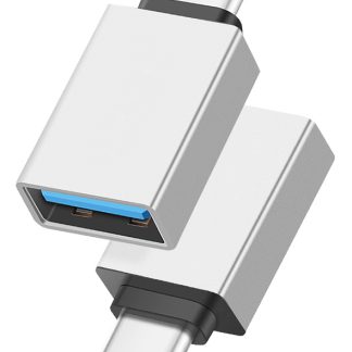 POWERTECH αντάπτορας USB-C σε USB 3.0 PTH-062, 5Gbps, ασημί