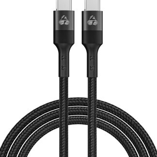 POWERTECH καλώδιο USB-C PTR-0131, PD 60W, copper, 60cm, μαύρο