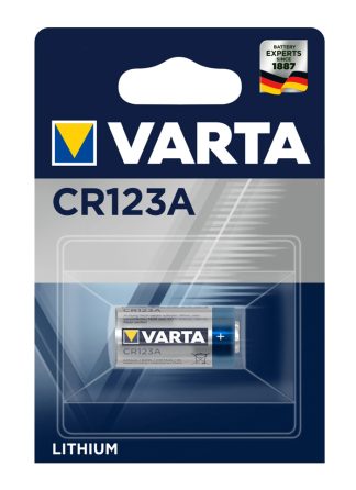 VARTA μπαταρία λιθίου CR123A, 3V, 1τμχ
