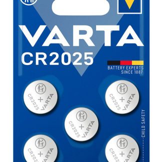 VARTA μπαταρία λιθίου CR2025, 3V, 5τμχ