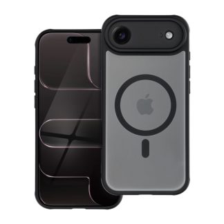 iS TPU FULL MATTE MAG IPHONE 17 AIR black backcover