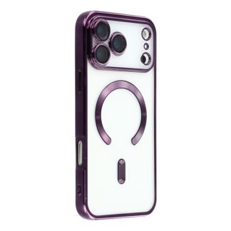 iS TPU MAG ELECTRO IPHONE 17 PRO MAX  trans purple backcover