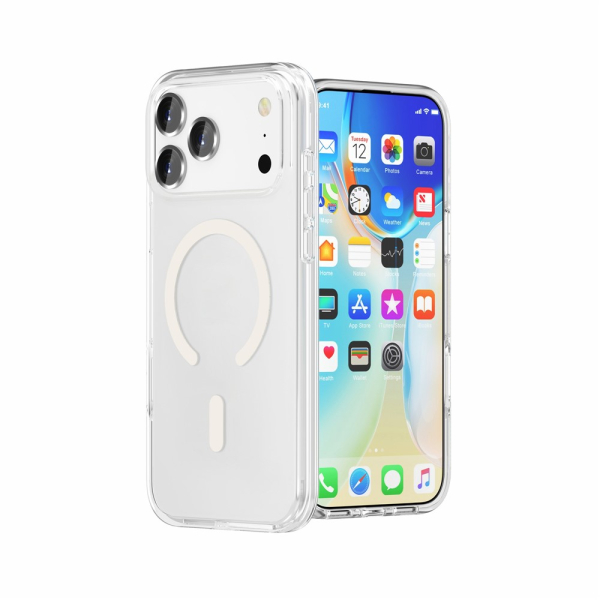 iS TPU MAG IPHONE 17 PRO trans backcover