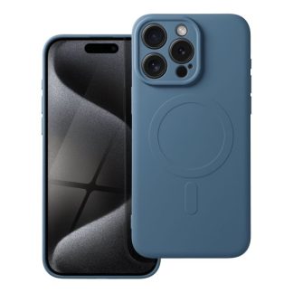 iS TPU SILICONE MAG IPHONE 15 PRO MAX blue backcover